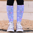 dreamers & schemers Youth Pair & a Spare Giddy Up Youth Pair & a Spare Socks equestrian boot socks boot socks thin socks riding socks pattern socks tall socks funny socks knee high socks horse socks horse show socks