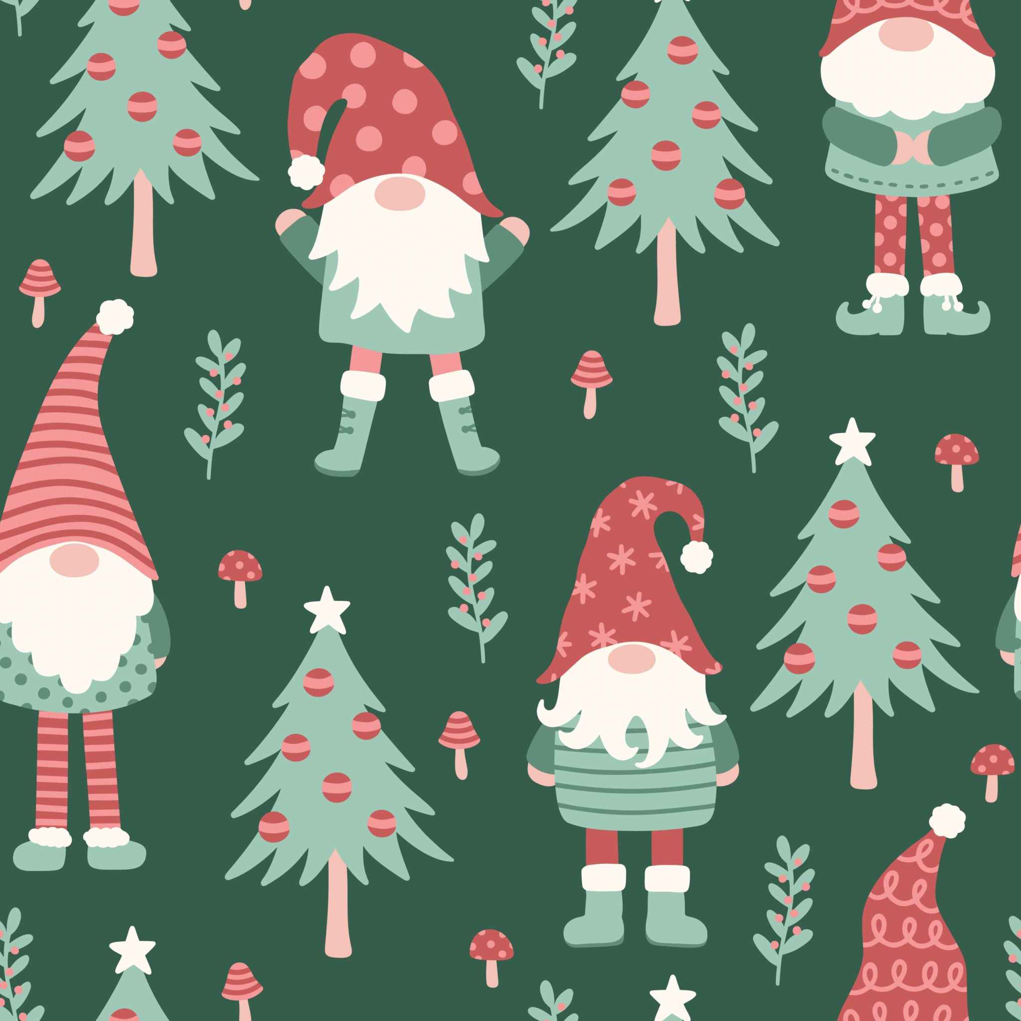 dreamers & schemers Youth Gnome for the Holidays Youth Pair & A Spare Socks equestrian boot socks boot socks thin socks riding socks pattern socks tall socks funny socks knee high socks horse socks horse show socks