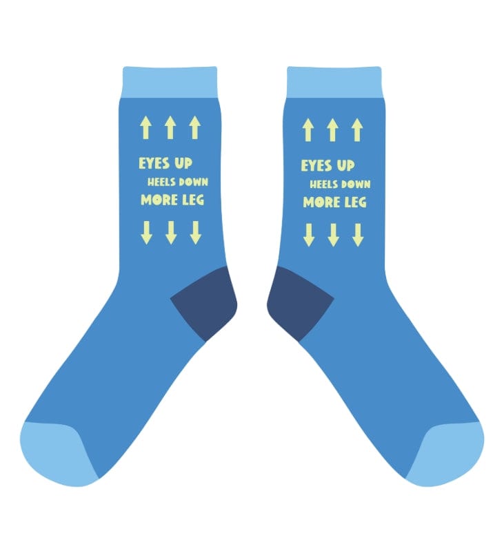 dreamers & schemers Crew Sock Blue Golden Rules Crew equestrian boot socks boot socks thin socks riding socks pattern socks tall socks funny socks knee high socks horse socks horse show socks