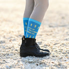 dreamers & schemers Crew Socks Youth Golden Rules Crew - Youth Socks equestrian boot socks boot socks thin socks riding socks pattern socks tall socks funny socks knee high socks horse socks horse show socks