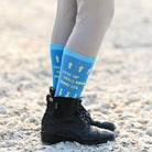 dreamers & schemers Crew Socks Youth Golden Rules Crew - Youth Socks equestrian boot socks boot socks thin socks riding socks pattern socks tall socks funny socks knee high socks horse socks horse show socks