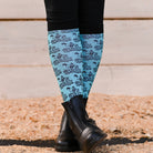 dreamers & schemers Pair & A Spare High Standards  Pair & a Spare Socks equestrian boot socks boot socks thin socks riding socks pattern socks tall socks funny socks knee high socks horse socks horse show socks