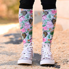 dreamers & schemers Pair & A Spare Horse Show Vacay Pair & a Spare Socks equestrian boot socks boot socks thin socks riding socks pattern socks tall socks funny socks knee high socks horse socks horse show socks