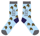 dreamers & schemers Crew Sock Blue/Grey Horse Socks equestrian boot socks boot socks thin socks riding socks pattern socks tall socks funny socks knee high socks horse socks horse show socks