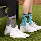 dreamers & schemers Crew Sock Horse Socks equestrian boot socks boot socks thin socks riding socks pattern socks tall socks funny socks knee high socks horse socks horse show socks