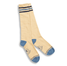 dreamers & schemers Knit Sock DNM/CRM Huntsmen & Hounds Three Stripes Tall Socks equestrian boot socks boot socks thin socks riding socks pattern socks tall socks funny socks knee high socks horse socks horse show socks