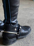 ManeJane Spur Straps I Don't Know ? Spur Strap equestrian boot socks boot socks thin socks riding socks pattern socks tall socks funny socks knee high socks horse socks horse show socks