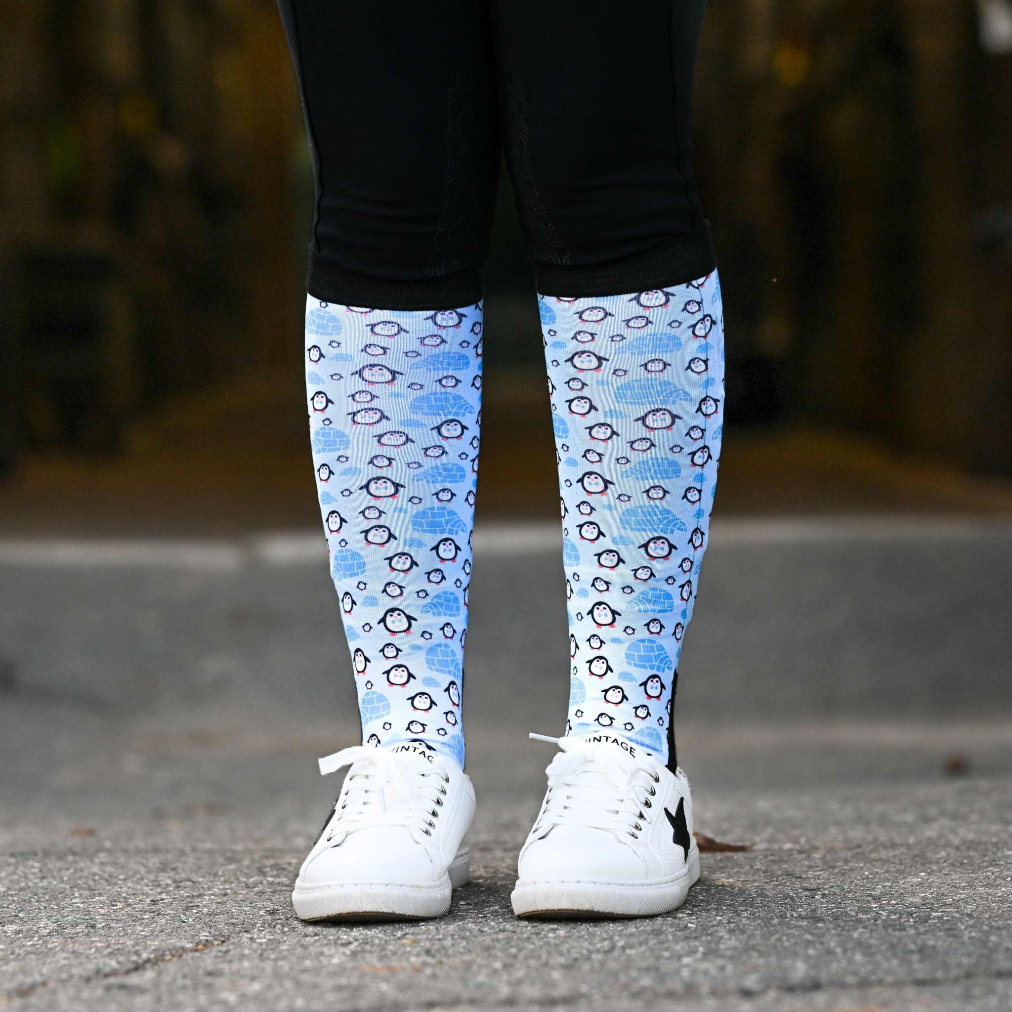 dreamers & schemers Pair & A Spare Igloo Crew Pair & A Spare Socks equestrian boot socks boot socks thin socks riding socks pattern socks tall socks funny socks knee high socks horse socks horse show socks