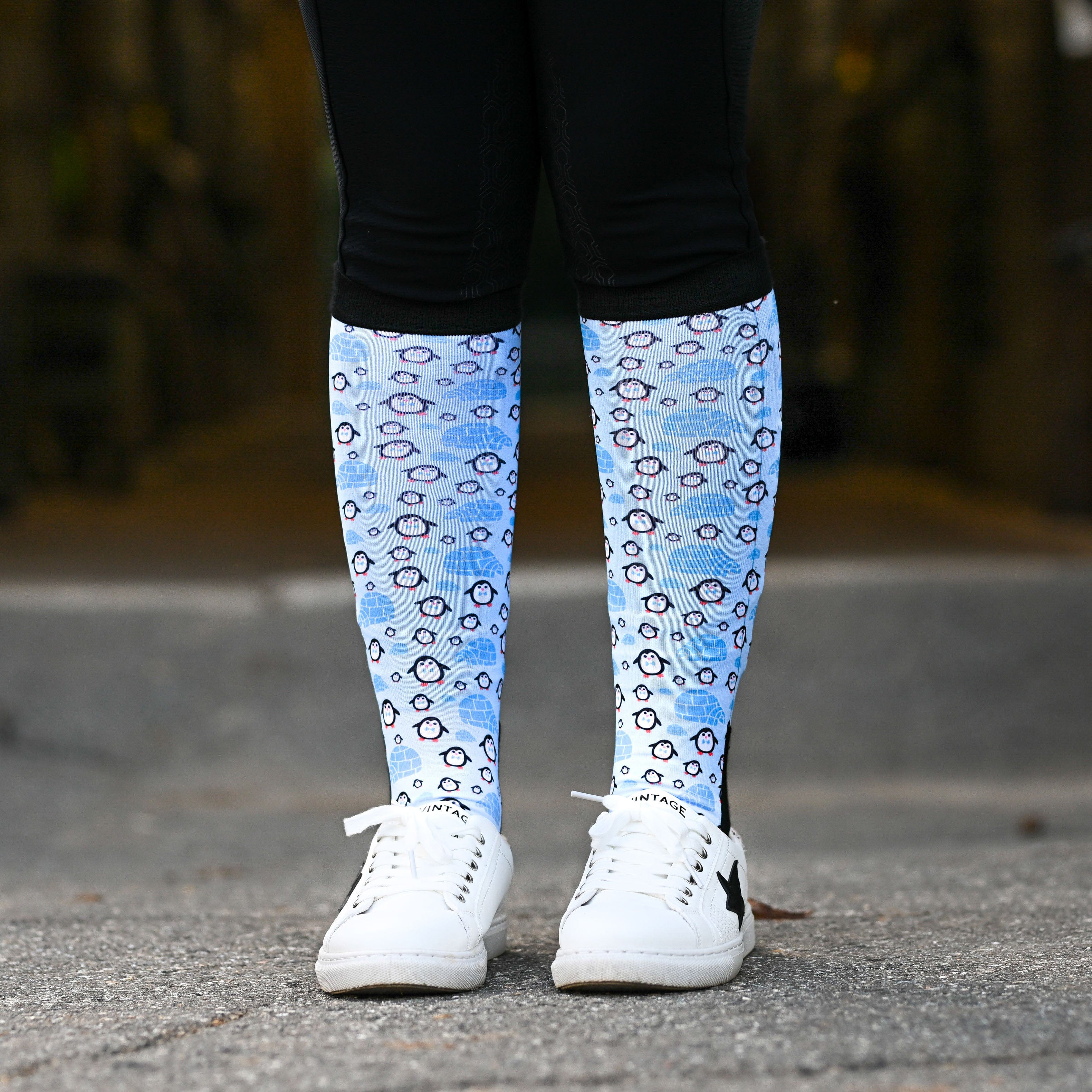 dreamers & schemers Pair & A Spare Igloo Crew Pair & A Spare Socks equestrian boot socks boot socks thin socks riding socks pattern socks tall socks funny socks knee high socks horse socks horse show socks