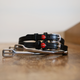 Red Lady Bug Spur Straps
