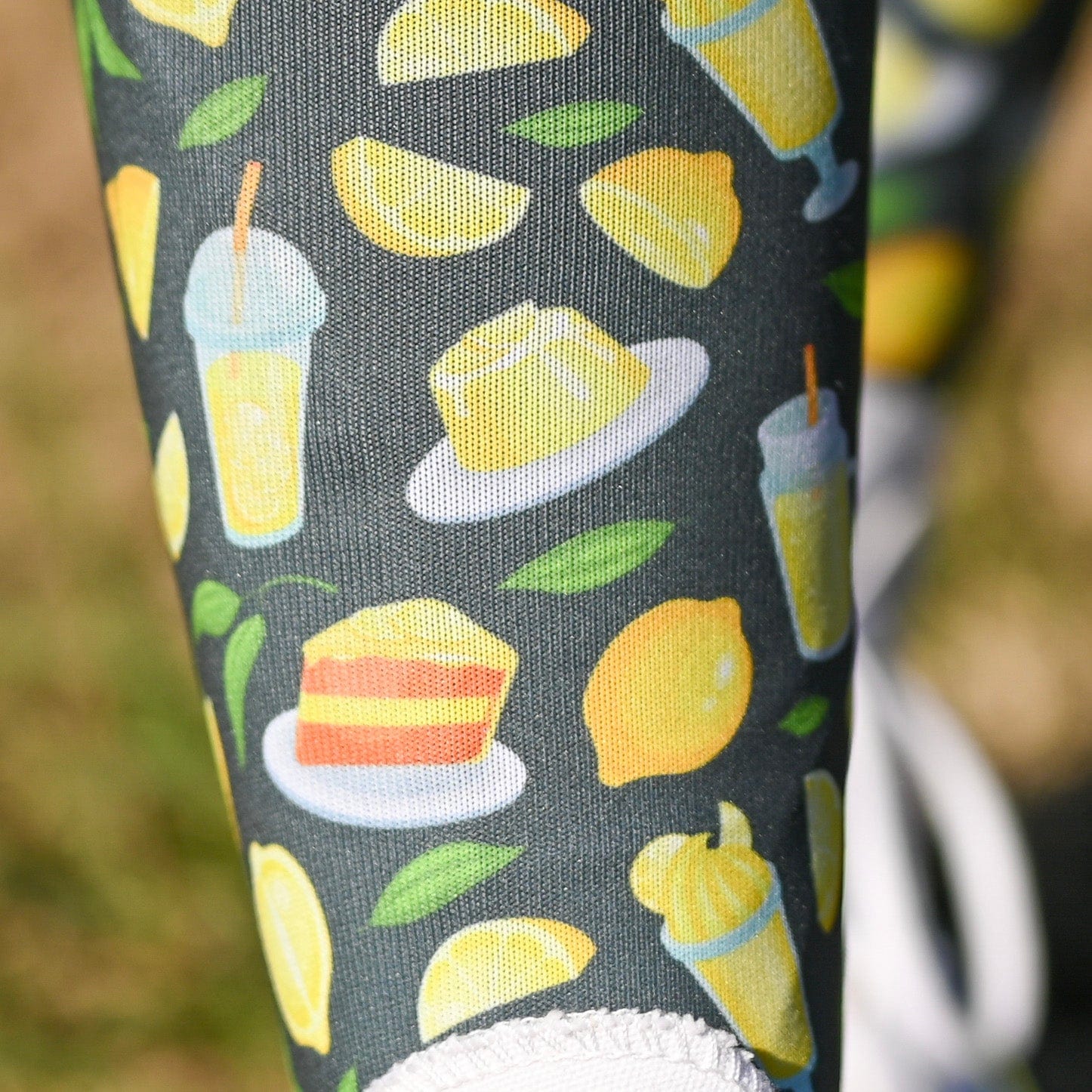dreamers & schemers Pair & A Spare Lemon Everything Pair & a Spare Socks equestrian boot socks boot socks thin socks riding socks pattern socks tall socks funny socks knee high socks horse socks horse show socks