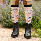 D&S LIMITED EDITION Limited Edition Limited Chicken Lickin' Socks equestrian boot socks boot socks thin socks riding socks pattern socks tall socks funny socks knee high socks horse socks horse show socks