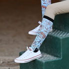 dreamers & schemers Limited Edition Cosmic Cowgirl Socks equestrian boot socks boot socks thin socks riding socks pattern socks tall socks funny socks knee high socks horse socks horse show socks