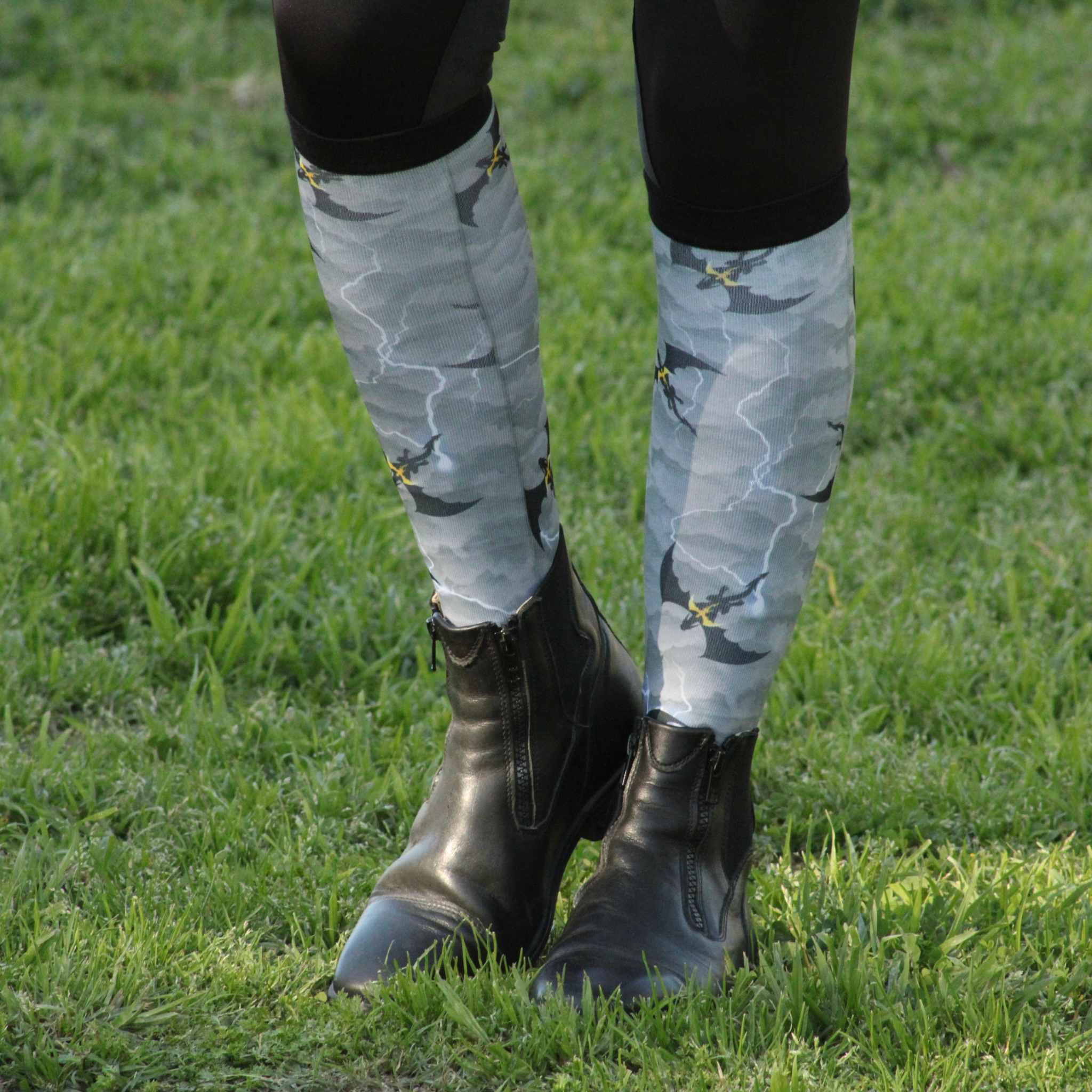 D&S LIMITED EDITION Limited Edition Limited Edition Fourth Wing Socks equestrian boot socks boot socks thin socks riding socks pattern socks tall socks funny socks knee high socks horse socks horse show socks
