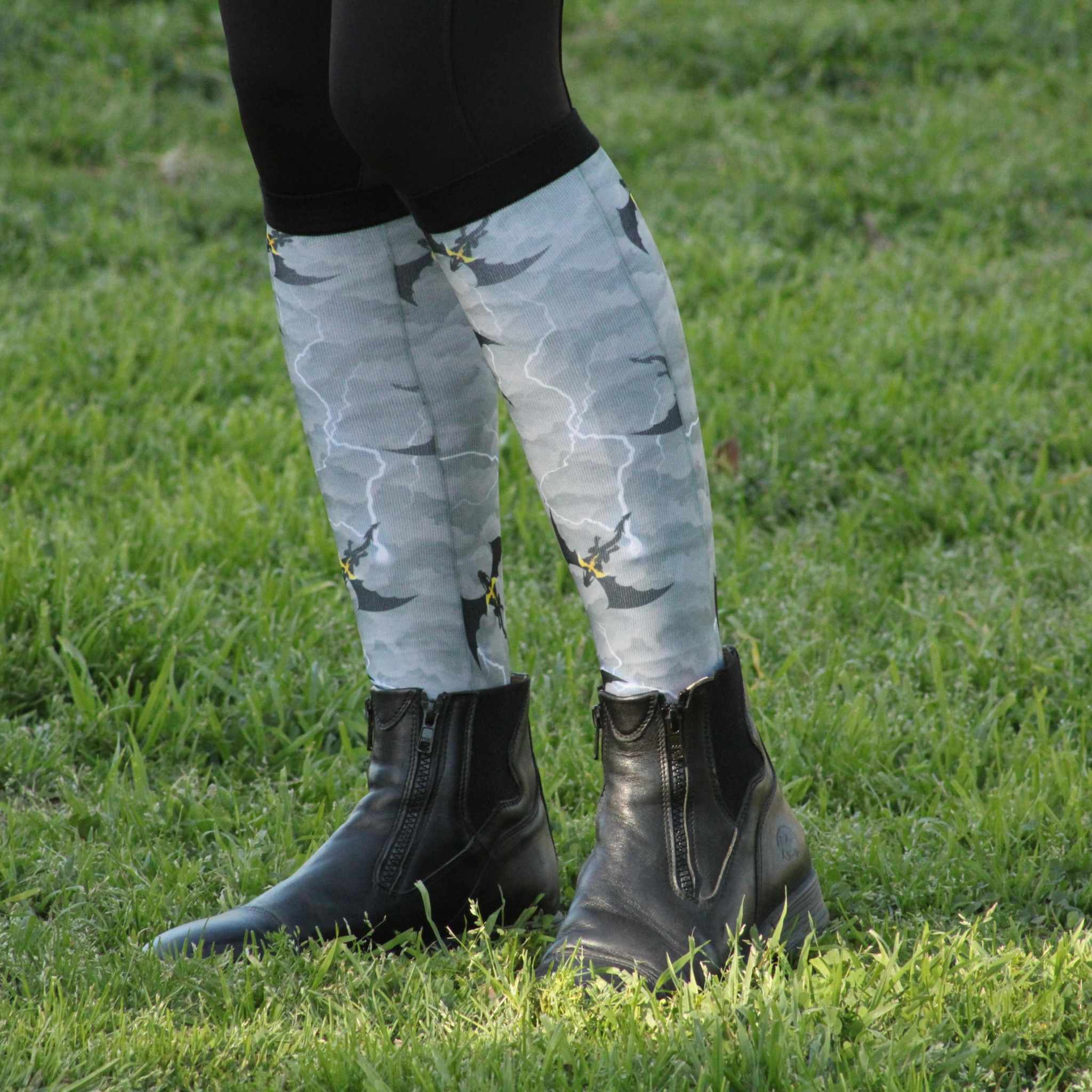 D&S LIMITED EDITION Limited Edition Limited Edition Fourth Wing Socks equestrian boot socks boot socks thin socks riding socks pattern socks tall socks funny socks knee high socks horse socks horse show socks