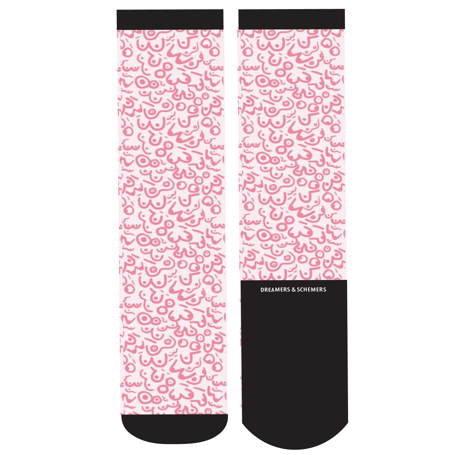 Dream & Do Dream & Do Limited Edition: Good Boobs Socks equestrian boot socks boot socks thin socks riding socks pattern socks tall socks funny socks knee high socks horse socks horse show socks