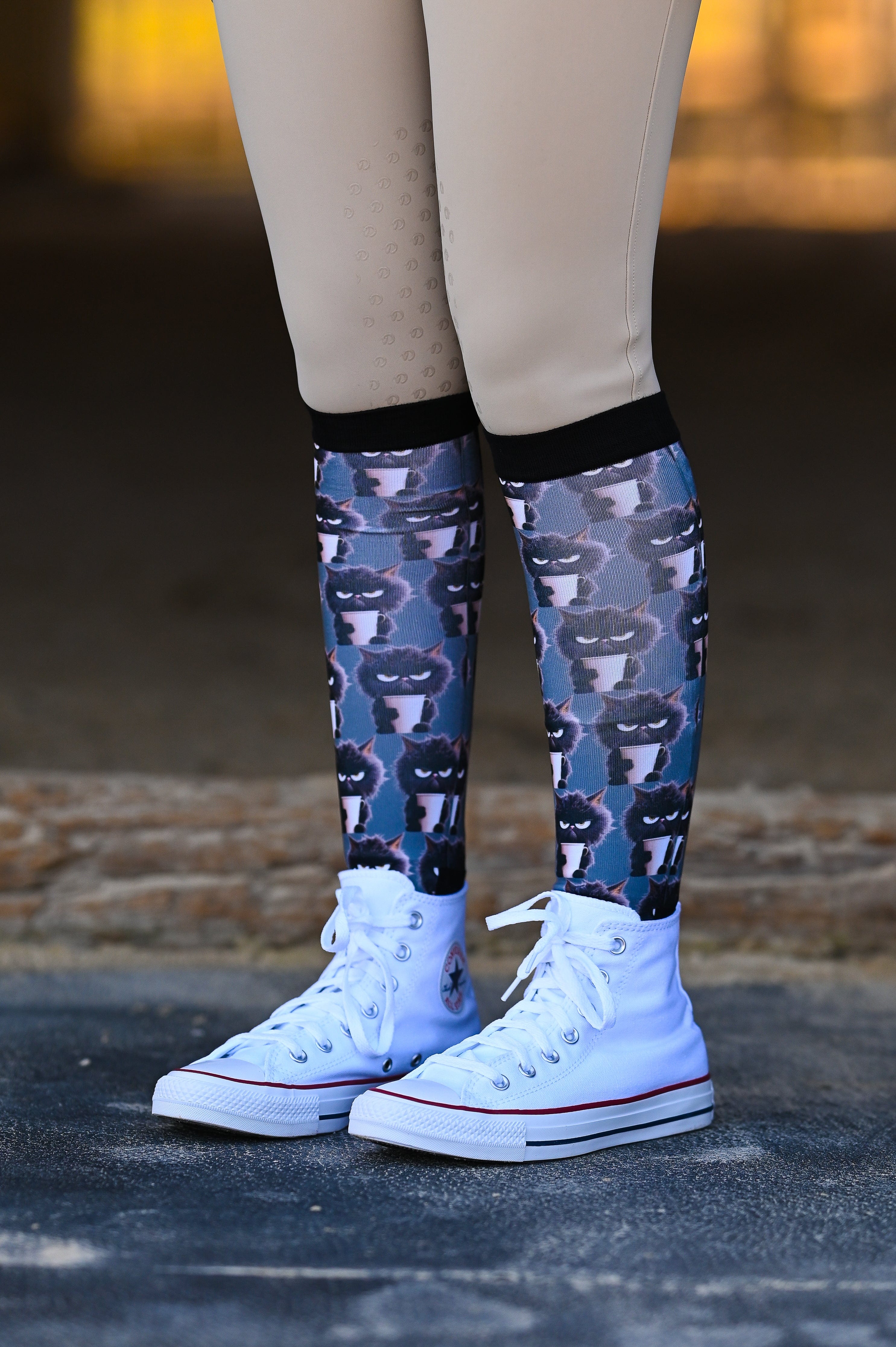 D&S LIMITED EDITION Limited Edition Limited Edition Grump Socks equestrian boot socks boot socks thin socks riding socks pattern socks tall socks funny socks knee high socks horse socks horse show socks