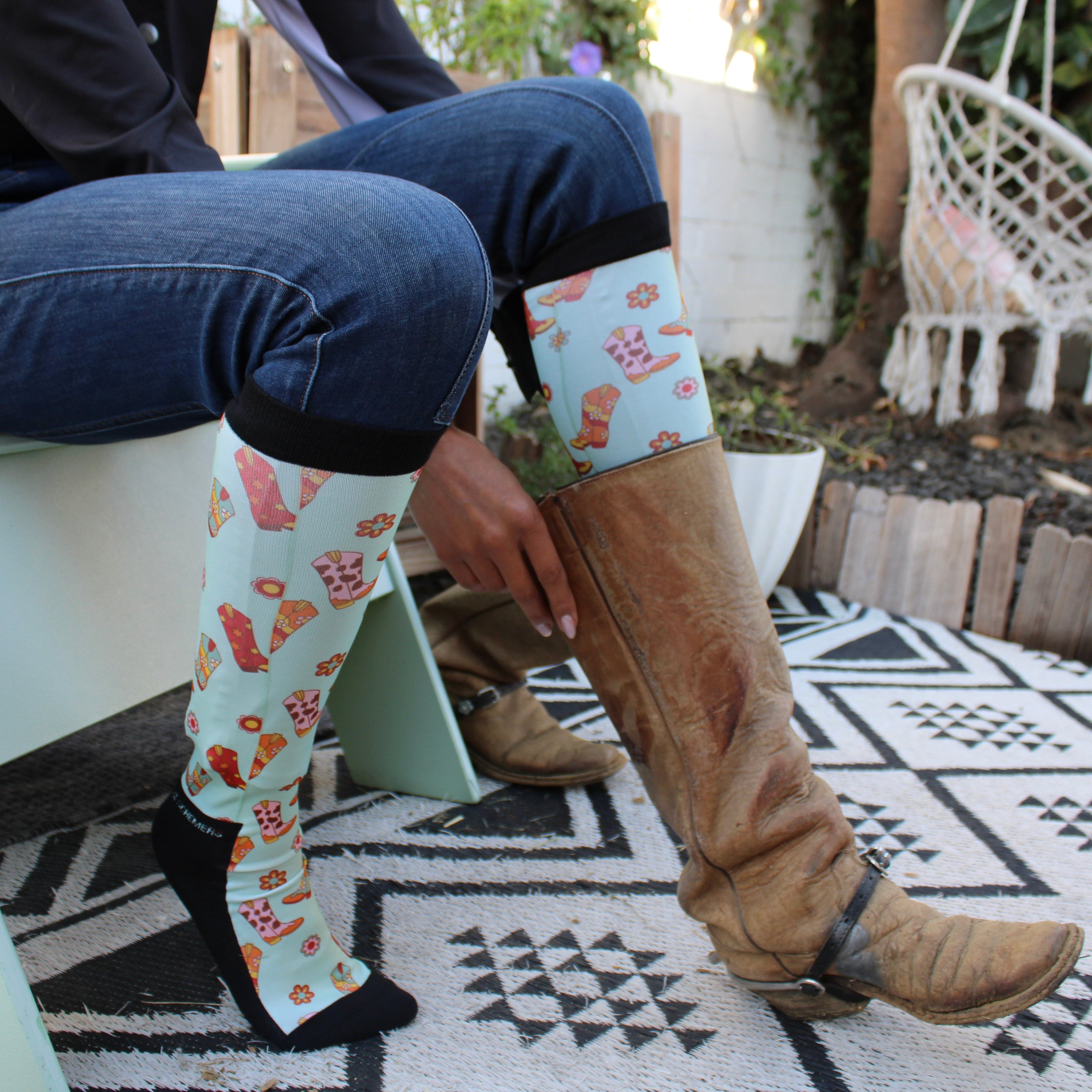 Cowboy Boots Tall Socks For Boots Limited Edition Happy Boots