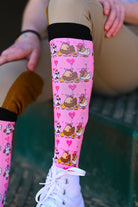 D&S LIMITED EDITION Limited Edition Limited Edition Impeckable Socks equestrian boot socks boot socks thin socks riding socks pattern socks tall socks funny socks knee high socks horse socks horse show socks