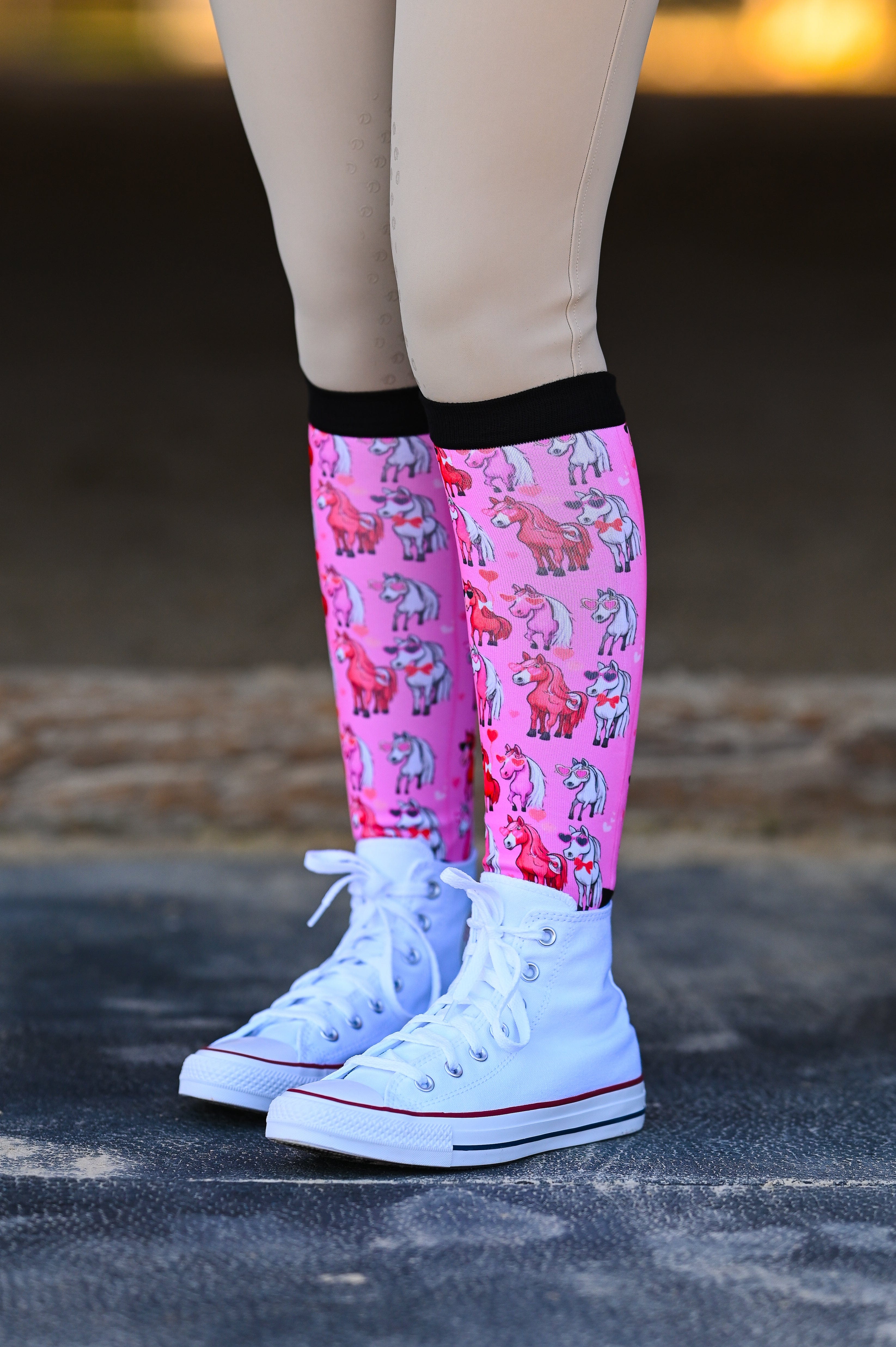 D&S LIMITED EDITION Limited Edition Limited Edition Love Bug Socks equestrian boot socks boot socks thin socks riding socks pattern socks tall socks funny socks knee high socks horse socks horse show socks