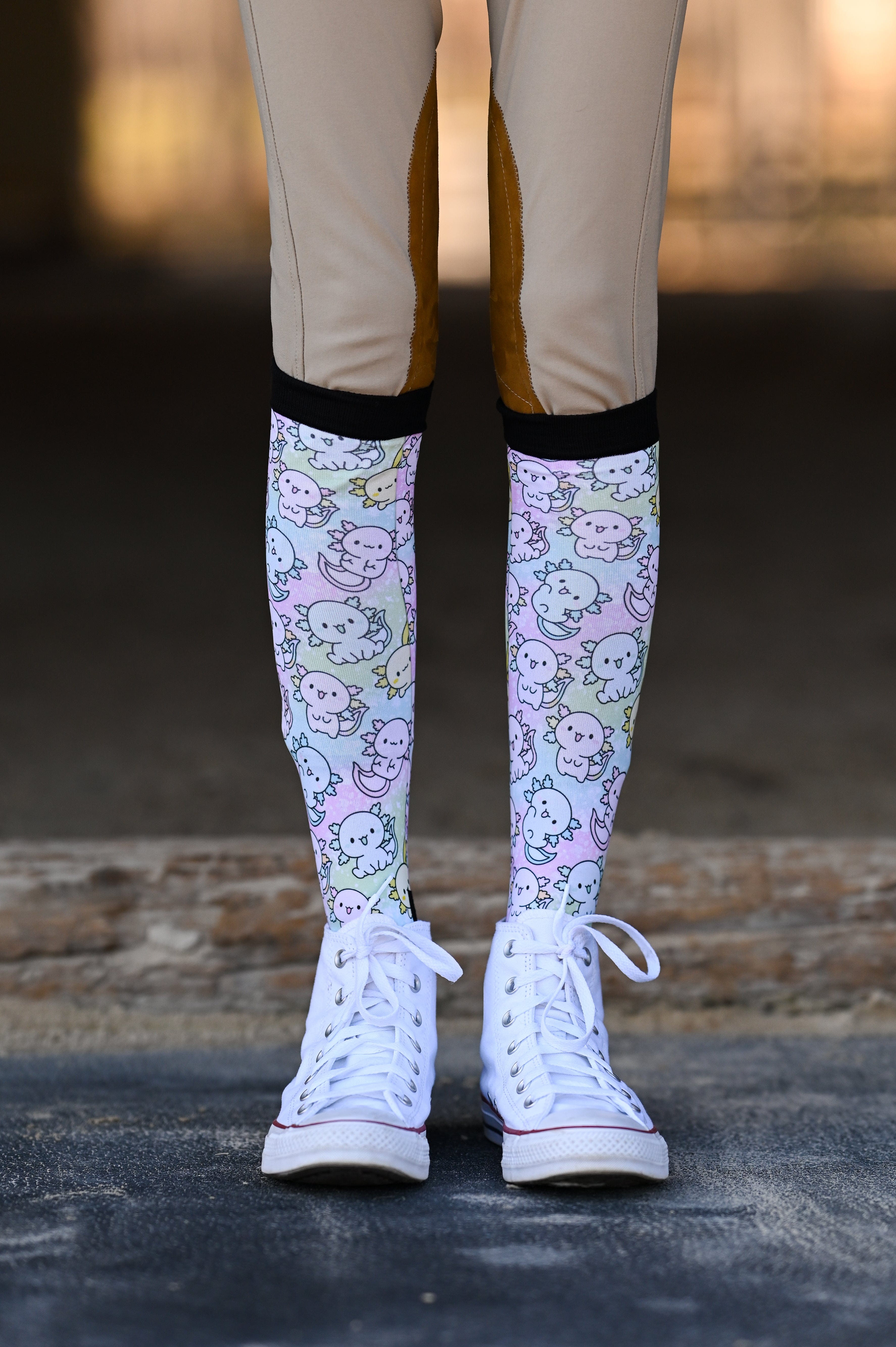 D&S LIMITED EDITION Limited Edition Limited Edition RelaxOlotl Socks equestrian boot socks boot socks thin socks riding socks pattern socks tall socks funny socks knee high socks horse socks horse show socks