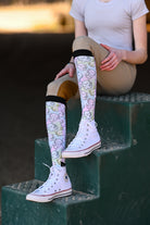 D&S LIMITED EDITION Limited Edition Limited Edition RelaxOlotl Socks equestrian boot socks boot socks thin socks riding socks pattern socks tall socks funny socks knee high socks horse socks horse show socks