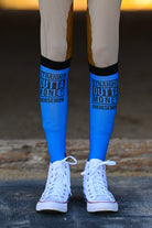 D&S LIMITED EDITION Limited Edition Limited Edition Straight Outta Money Socks equestrian boot socks boot socks thin socks riding socks pattern socks tall socks funny socks knee high socks horse socks horse show socks