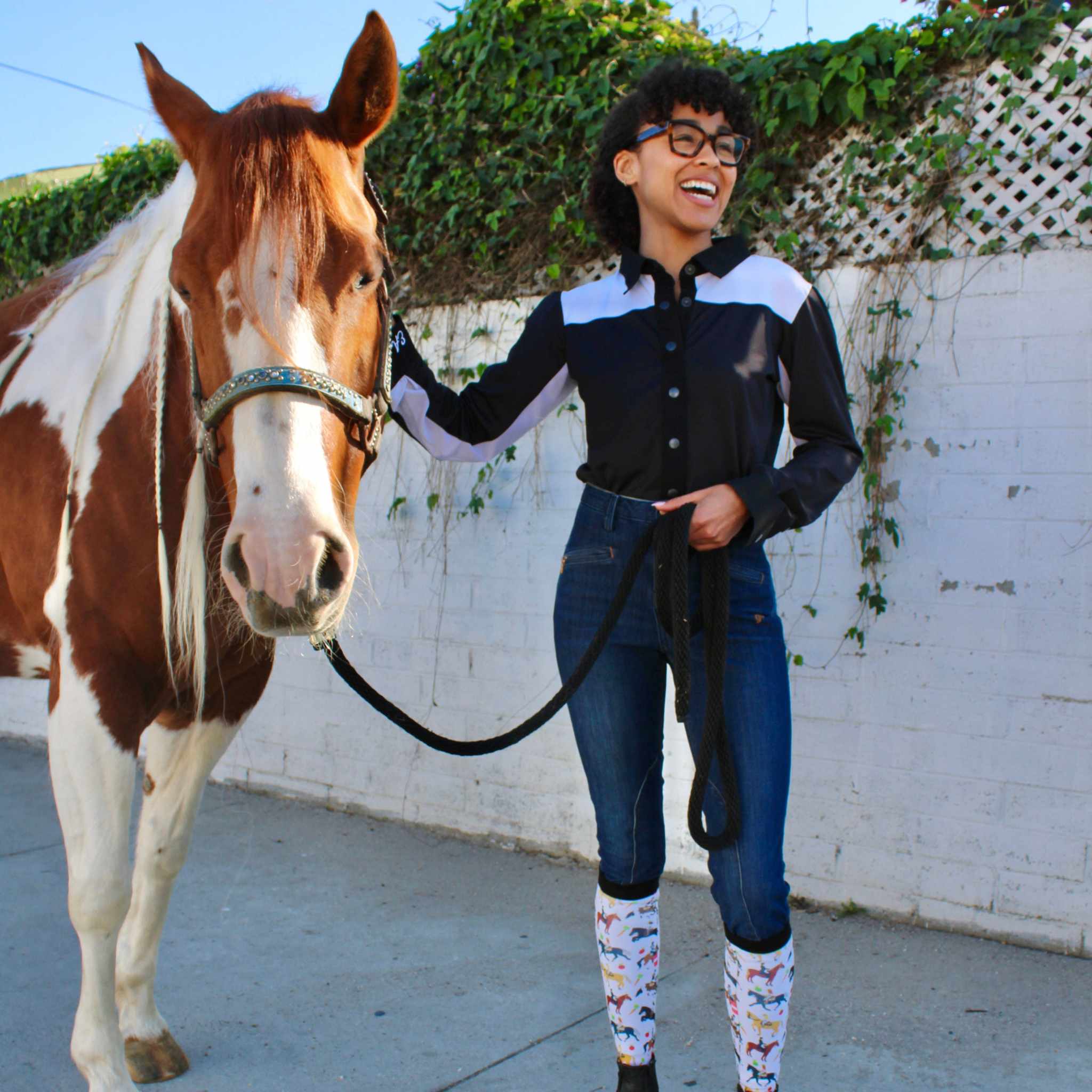 D&S LIMITED EDITION Limited Edition Limited Edition Wenglish Socks equestrian boot socks boot socks thin socks riding socks pattern socks tall socks funny socks knee high socks horse socks horse show socks