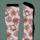 D&S LIMITED EDITION Limited Edition Limited Edition Western Florals Socks equestrian boot socks boot socks thin socks riding socks pattern socks tall socks funny socks knee high socks horse socks horse show socks