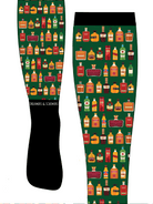 D&S LIMITED EDITION Limited Edition Whiskey Limited Kentucky Single Pair Socks equestrian boot socks boot socks thin socks riding socks pattern socks tall socks funny socks knee high socks horse socks horse show socks