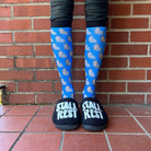 D&S LIMITED EDITION Limited Edition Limited Moo Deng & Pesto Socks equestrian boot socks boot socks thin socks riding socks pattern socks tall socks funny socks knee high socks horse socks horse show socks