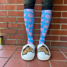 D&S LIMITED EDITION Limited Edition Limited Moo Deng Socks equestrian boot socks boot socks thin socks riding socks pattern socks tall socks funny socks knee high socks horse socks horse show socks