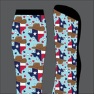 Dream & Do Dream & Do Limited Texas Hearts Dream & Do Socks equestrian boot socks boot socks thin socks riding socks pattern socks tall socks funny socks knee high socks horse socks horse show socks