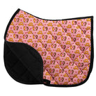 Long Dogs Saddle Pad full size with cushy quilting and stylish pattern for comfortable everyday riding