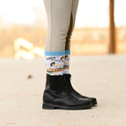 dreamers & schemers Crew Socks Youth LOOK! HORSES! Crew Socks - Youth equestrian boot socks boot socks thin socks riding socks pattern socks tall socks funny socks knee high socks horse socks horse show socks