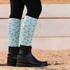 dreamers & schemers Pair & A Spare Lucky In Love Pair & a Spare Socks equestrian boot socks boot socks thin socks riding socks pattern socks tall socks funny socks knee high socks horse socks horse show socks