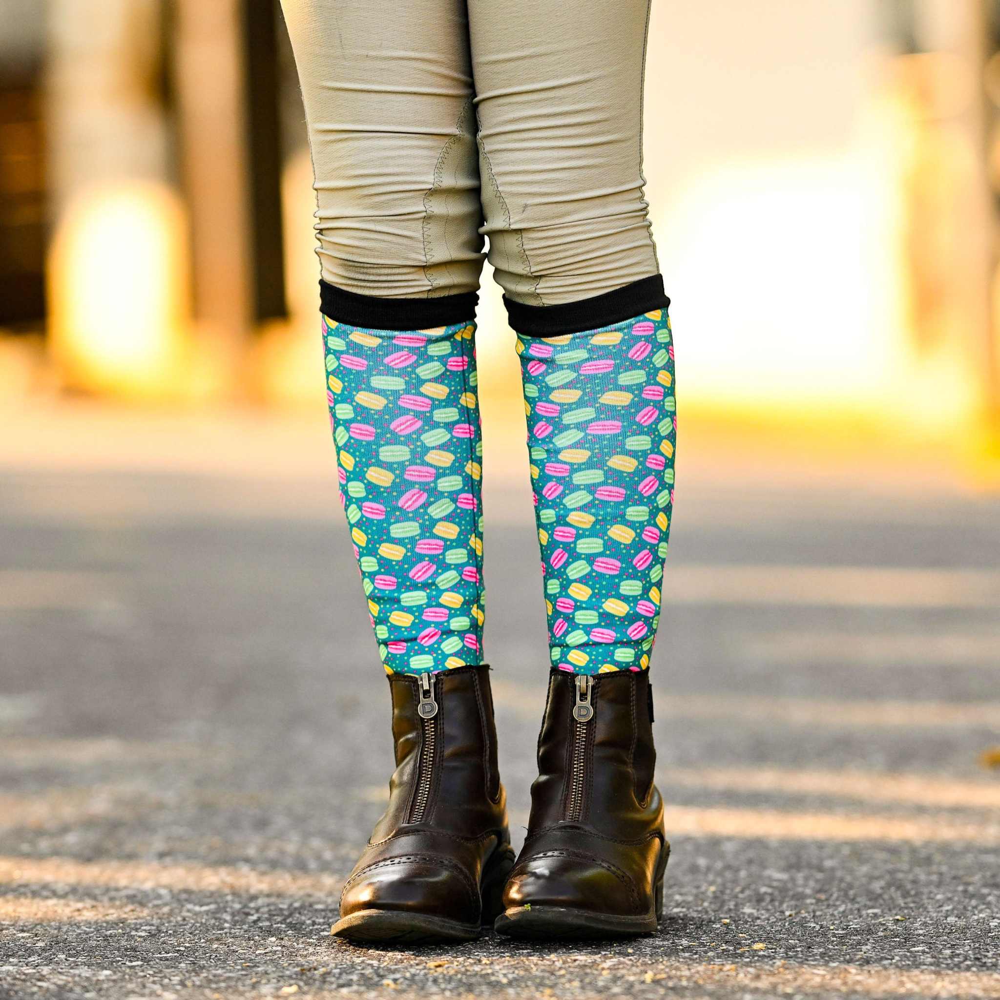 dreamers & schemers Youth Luxe Layers Youth Pair & A Spare Socks equestrian boot socks boot socks thin socks riding socks pattern socks tall socks funny socks knee high socks horse socks horse show socks