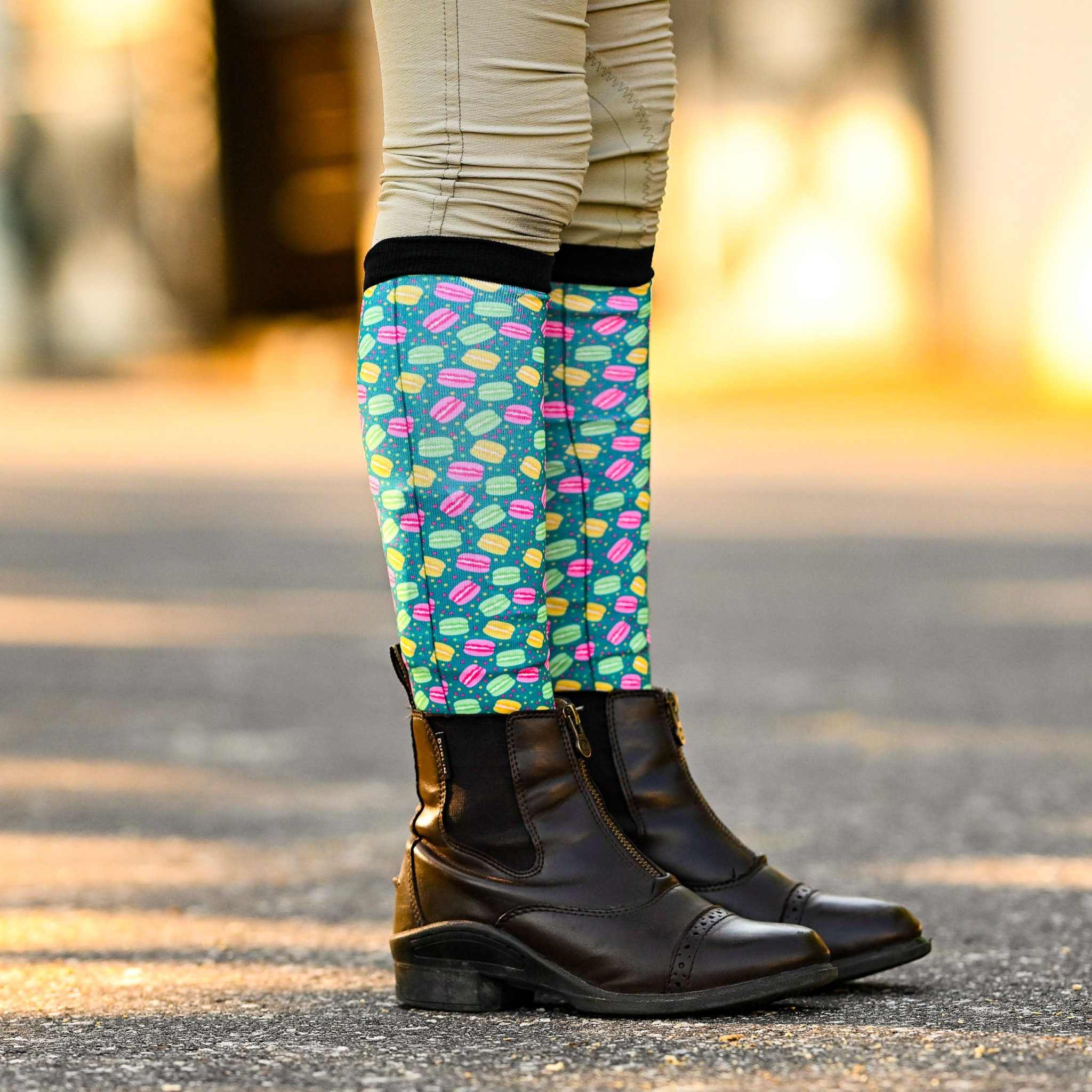 dreamers & schemers Youth Luxe Layers Youth Pair & A Spare Socks equestrian boot socks boot socks thin socks riding socks pattern socks tall socks funny socks knee high socks horse socks horse show socks