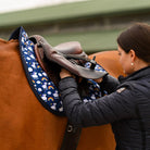 dreamers & schemers Saddle Pad Magical AF Saddle Pad equestrian boot socks boot socks thin socks riding socks pattern socks tall socks funny socks knee high socks horse socks horse show socks