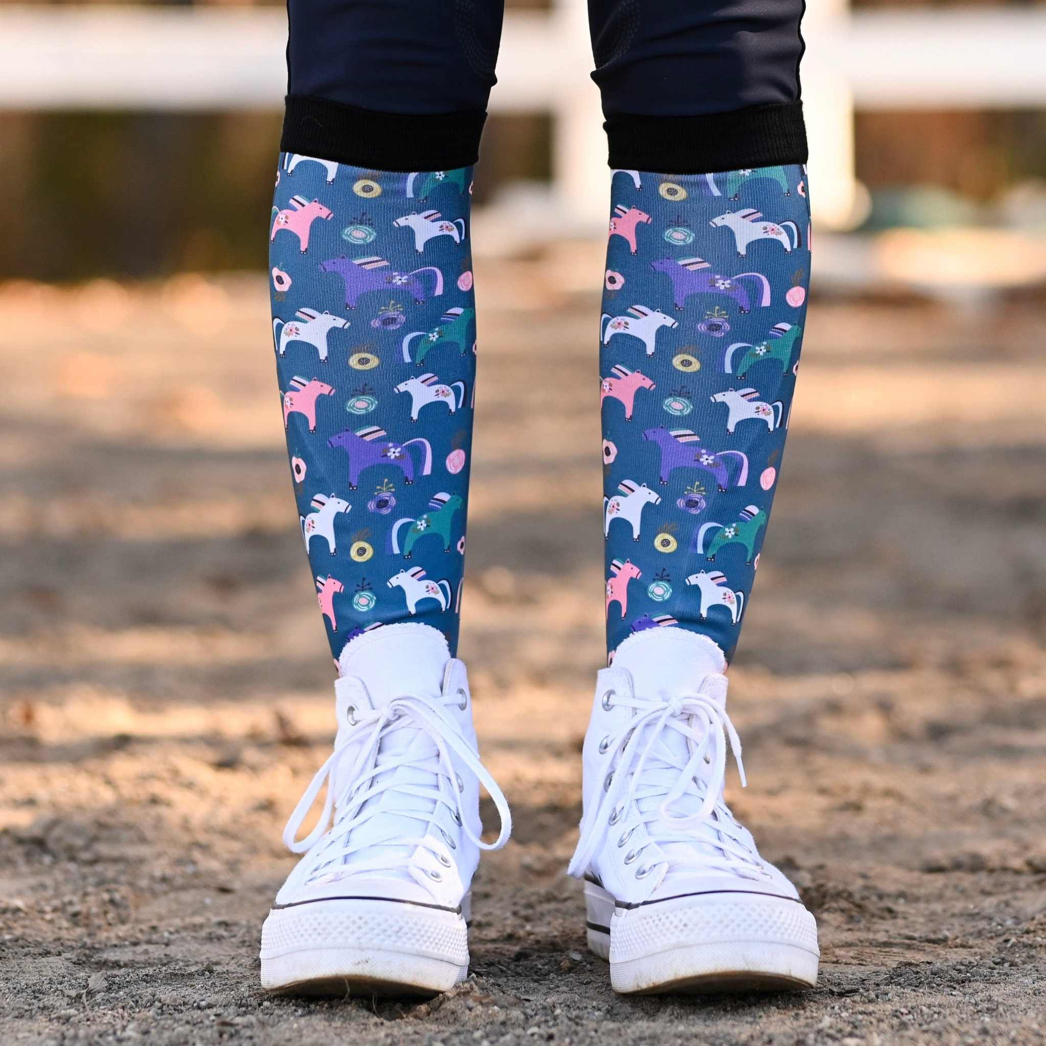 dreamers & schemers Pair & A Spare Mares Pair & a Spare Socks equestrian boot socks boot socks thin socks riding socks pattern socks tall socks funny socks knee high socks horse socks horse show socks