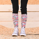 dreamers & schemers Pair & A Spare Old School Toys Pair & a Spare Socks equestrian boot socks boot socks thin socks riding socks pattern socks tall socks funny socks knee high socks horse socks horse show socks