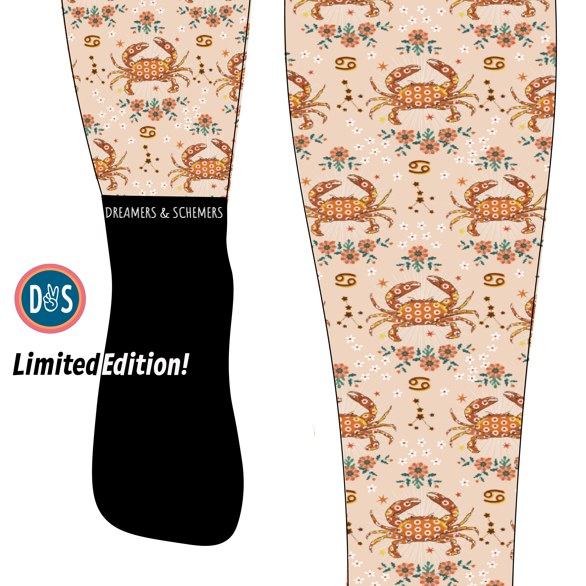 D&S LIMITED EDITION Limited Edition Pretty Cancer Limited Edition Socks equestrian boot socks boot socks thin socks riding socks pattern socks tall socks funny socks knee high socks horse socks horse show socks