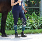 dreamers & schemers Knit Socks Pretty OK Boot Socks equestrian boot socks boot socks thin socks riding socks pattern socks tall socks funny socks knee high socks horse socks horse show socks