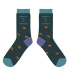 dreamers & schemers Crew Sock Pretty OK Crew Socks equestrian boot socks boot socks thin socks riding socks pattern socks tall socks funny socks knee high socks horse socks horse show socks