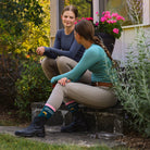 dreamers & schemers Crew Socks Pretty OK Crew Socks equestrian boot socks boot socks thin socks riding socks pattern socks tall socks funny socks knee high socks horse socks horse show socks