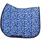 Puddle Jumpers Saddle Pad full size with cushy quilting and playful pattern by Dreamers & Schemers