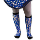 Puddle Jumpers Pair black top boot socks with spare sock pack for adults