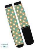 dreamers & schemers Limited Edition Corgi Butt Socks equestrian boot socks boot socks thin socks riding socks pattern socks tall socks funny socks knee high socks horse socks horse show socks