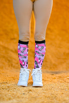 dreamers & schemers Limited Edition Retro Horse Eleven Socks equestrian boot socks boot socks thin socks riding socks pattern socks tall socks funny socks knee high socks horse socks horse show socks