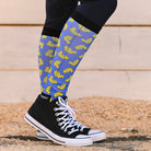 dreamers & schemers Pair & A Spare Rubber Ducky Pair & a Spare Socks equestrian boot socks boot socks thin socks riding socks pattern socks tall socks funny socks knee high socks horse socks horse show socks